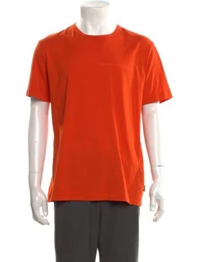 Pre-owned Versace Jeans Couture Vintage 2005 T-shirt In Orange