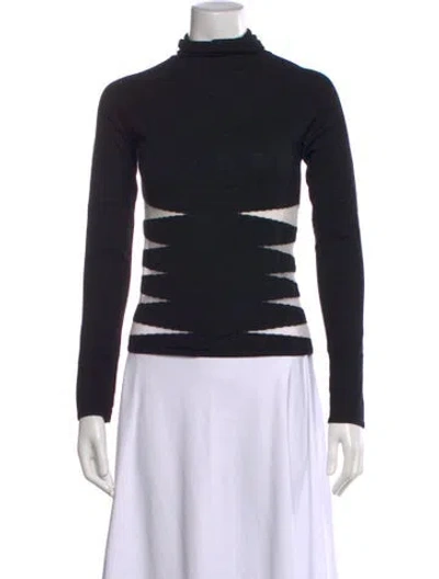 Pre-owned Versace Jeans Couture Vintage 2006 Sweater W/ Tags In Black