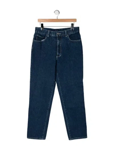 Pre-owned Versace Jeans Couture Vintage Bootcut Jeans In Blue