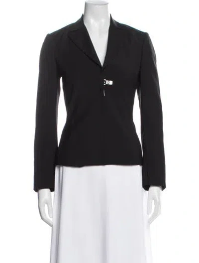 Pre-owned Versace Jeans Couture Vintage Late 1990's - Early 2000's Blazer In Black