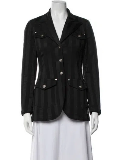 Pre-owned Versace Jeans Couture Vintage Late 1990's - Early 2000's Jacket In Black