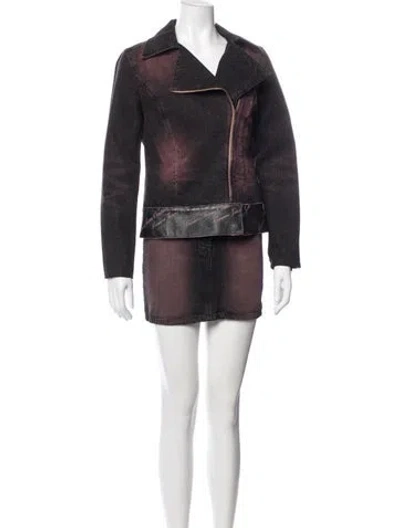 Pre-owned Versace Jeans Couture Vintage Late 1990's - Early 2000's Skirt Set In Multi