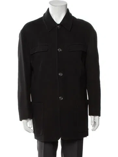 Pre-owned Versace Jeans Couture Vintage Late 1990's - Early 2000's Utility Jacket In Black
