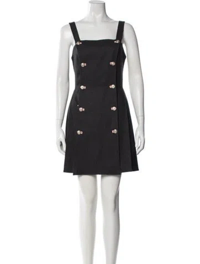 Pre-owned Versace Jeans Couture Vintage Mini Dress In Gray
