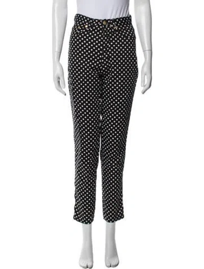 Pre-owned Versace Jeans Couture Vintage Straight Leg Pants In Multi