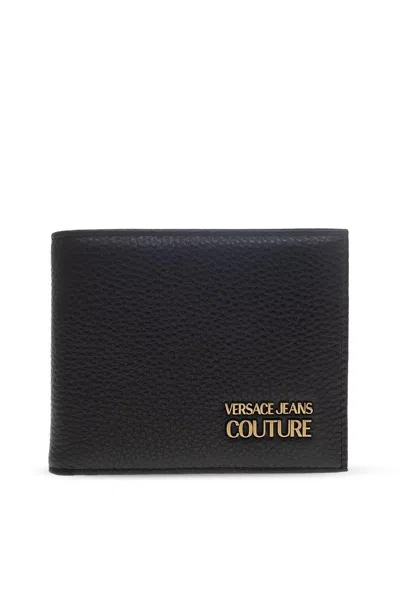 Versace Jeans Couture Wallet In Black/gold