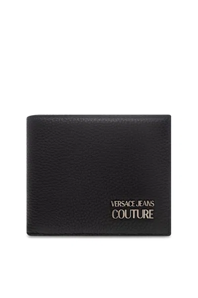 Versace Jeans Couture Wallet In Black/silver