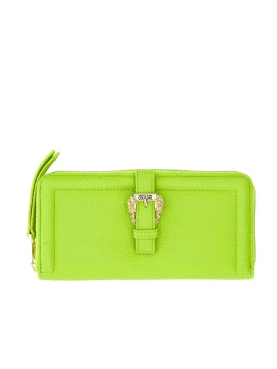 Versace Jeans Couture Wallet In Citrus