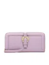 Versace Jeans Couture Wallet In Purple