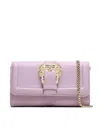 Versace Jeans Couture Wallet With Chain In Purple