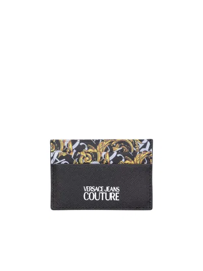 Versace Jeans Couture Wallets In Black