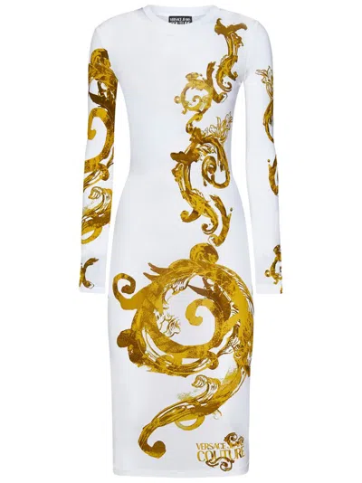 Versace Jeans Couture Watercolour Couture Long In Multi
