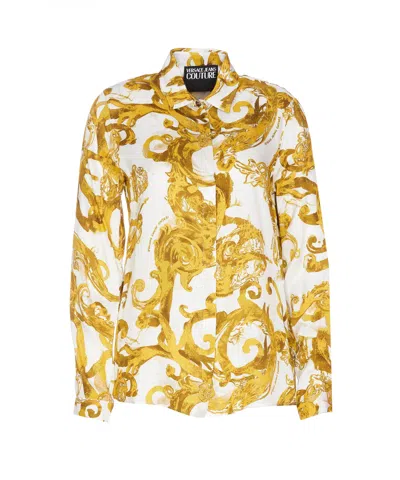 VERSACE JEANS COUTURE WATERCOLOUR COUTURE SHIRT
