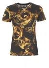 Versace Jeans Couture T-shirt With Logo In Black