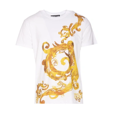 Versace Jeans Couture T-shirts And Polos In Bianco