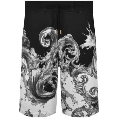 Versace Jeans Couture Wave Baroque Shorts Black