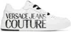 VERSACE JEANS COUTURE WHITE & BLACK STARLIGHT SNEAKERS