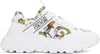 Versace Jeans Couture Speedtrack Bottom Sneaker In Eg03-white/gold
