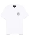 Versace Jeans Couture Man T-shirt White Size M Cotton In White