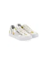 Versace Jeans Couture White Low Top Sneakers In White