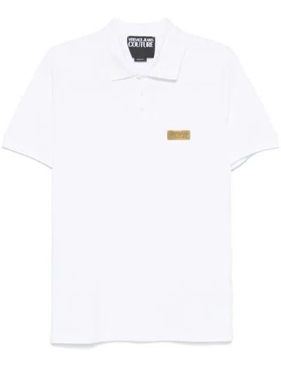 Versace Jeans Couture Logo-plaque T-shirt In Multicolor