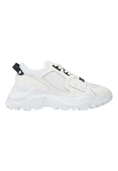 Pre-owned Versace Jeans Couture White Sneakers Speedtrack Whit Logo 77ya3sc4 Zp325
