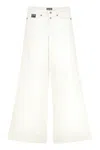 Versace Jeans Couture 5 Pockets Bull Stretch Slim Wide Leg