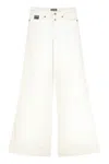 Versace Jeans Couture 5 Pockets Bull Stretch Slim Wide Leg