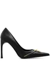 Versace Jeans Couture High-heeled Pumps In Black