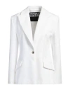 Versace Jeans Couture Single-breasted Jacket In White