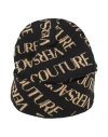Versace Jeans Couture Woman Hat Black Size Onesize Wool, Acrylic, Viscose, Polyamide, Metallic Fiber In Black