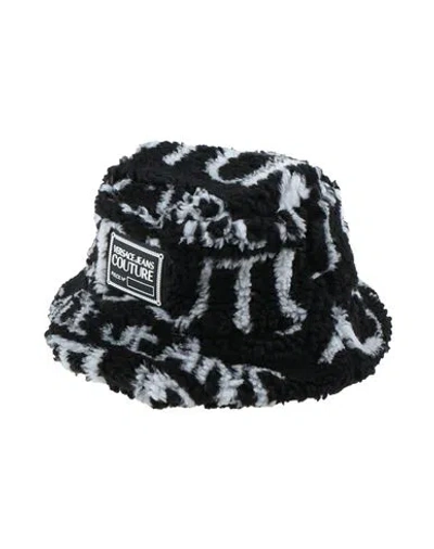 Versace Jeans Couture Woman Hat Black Size S Polyester, Acetate