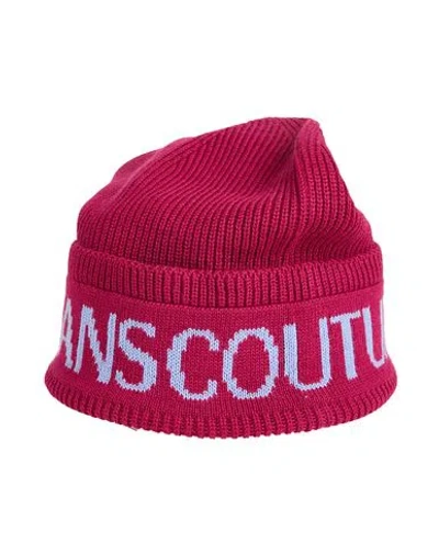 Versace Jeans Couture Woman Hat Magenta Size Onesize Acrylic, Wool