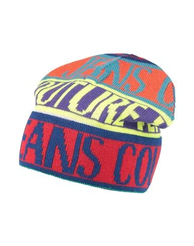 Versace Jeans Couture Woman Hat Purple Size Onesize Acrylic, Wool