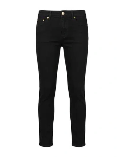 Versace Jeans Couture Woman Jeans Black Size 26 Cotton, Elastane