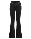Versace Jeans Couture Woman Jeans Black Size 29 Cotton, Elastane In Black