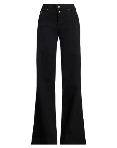 Versace Jeans Couture Woman Jeans Black Size 29 Cotton, Elastane