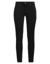 Versace Jeans Couture Woman Jeans Black Size 30 Cotton, Elastane In Black