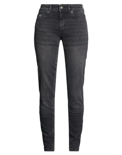 Versace Jeans Couture Woman Jeans Black Size 31 Cotton, Elastane