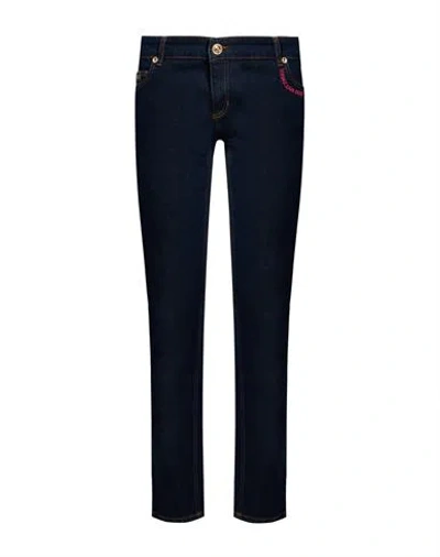 Versace Jeans Couture Woman Jeans Blue Size 25 Cotton, Elastane