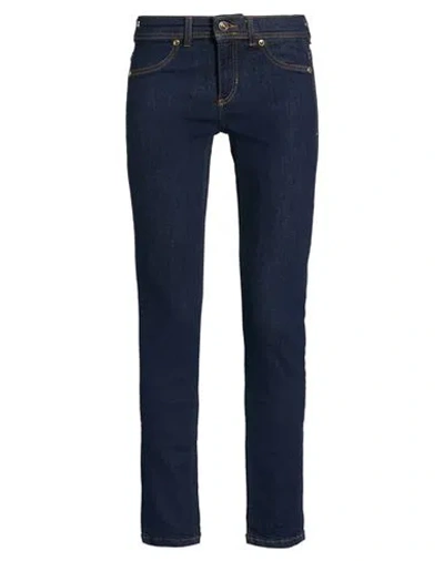 Versace Jeans Couture Woman Jeans Blue Size 30 Cotton, Elastane