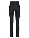 Versace Jeans Couture Woman Leggings Black Size 8 Polyamide, Elastane