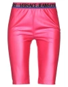 Versace Jeans Couture Woman Leggings Fuchsia Size 6 Polyamide, Elastane In Pink