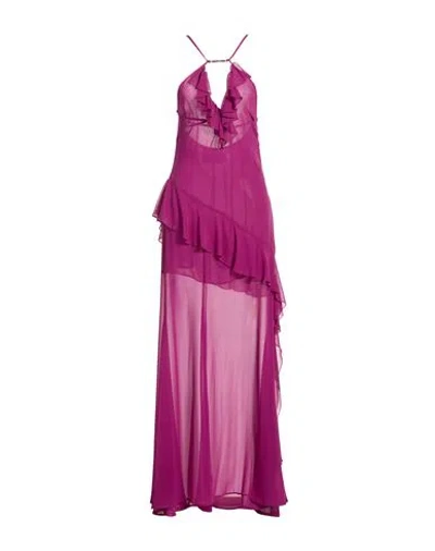 Versace Jeans Couture Woman Maxi Dress Mauve Size 4 Polyester
