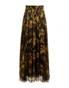 Versace Jeans Couture Woman Maxi Skirt Black Size 10 Polyester
