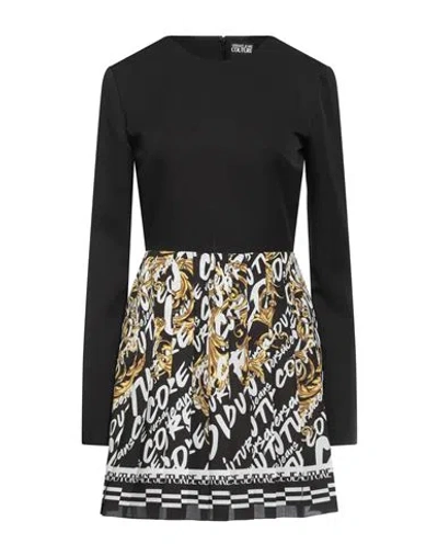Versace Jeans Couture Woman Mini Dress Black Size 6 Polyester