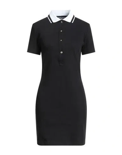 Versace Jeans Couture Woman Mini Dress Black Size L Cotton