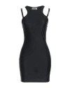 Versace Jeans Couture Crystal All Overt Dress In Black