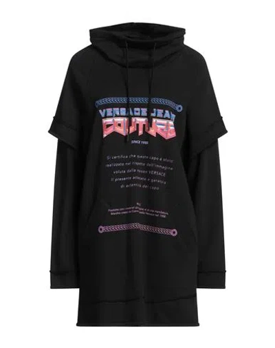 Versace Jeans Couture Woman Mini Dress Black Size S Cotton