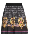 Versace Jeans Couture Woman Mini Skirt Black Size 2 Polyester